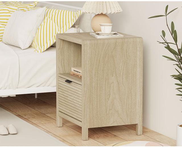 ROOMY SIDE TABLE SAND アップサイド ドゥ ルーミー サイドテーブル サンド BY-ET1503-1 収納 収納棚 韓国インテリア かわいい おしゃれ 木目調(代引不可)【送料無料】_7