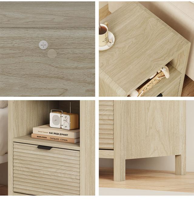 ROOMY SIDE TABLE SAND アップサイド ドゥ ルーミー サイドテーブル サンド BY-ET1503-1 収納 収納棚 韓国インテリア かわいい おしゃれ 木目調(代引不可)【送料無料】_8