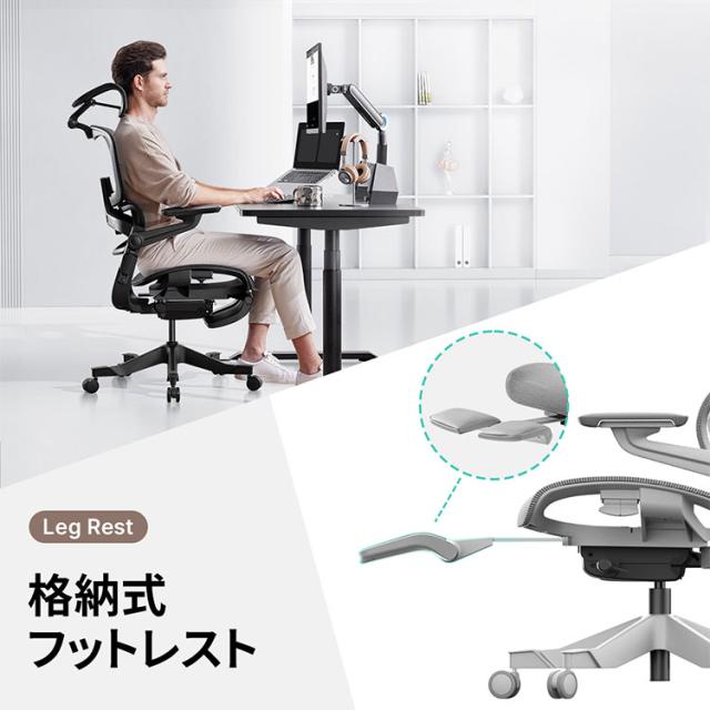 HINOMI H1 PRO V2-S Sサイズ エルゴノミクスチェア Ergonomics CHAIR オフィスチェア デスク オフィス 省スペース 折りたたみ 折りたたみ式フレーム 調整機能 アームレスト ヘッドレスト(代引不可)【送_10