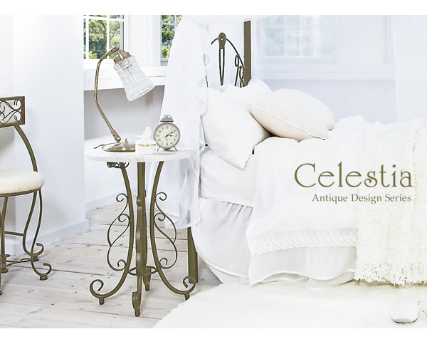 セレスティア Celestia サイドテーブル 曲線が美しいロートアイアン