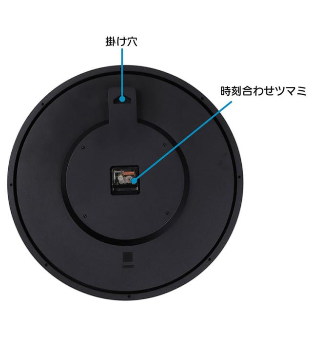 MAG 掛け時計 壁掛け時計 オフィス 事務所 工場 倉庫 大型 大きい 50.0cm 防災 安全 プラスチック 軽量 アナログ 静音 連続秒針 シルバー メガタイム W-799 SM-Z ノア精密【送料無料】_3