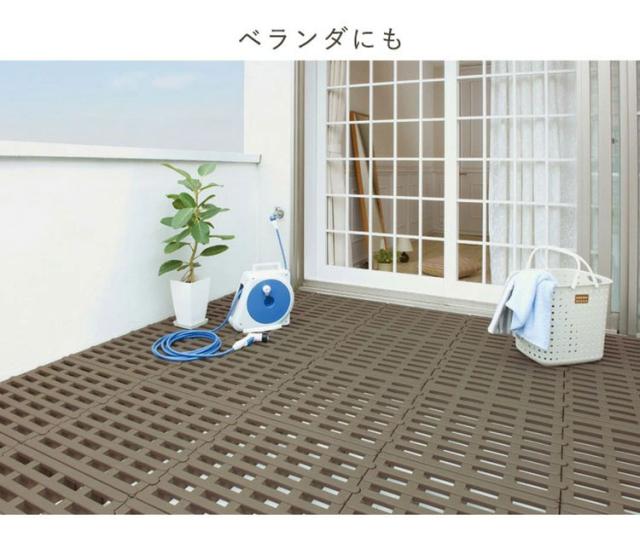 ジョイントすのこ 10個セット すのこベッド 日本製 プラスチック