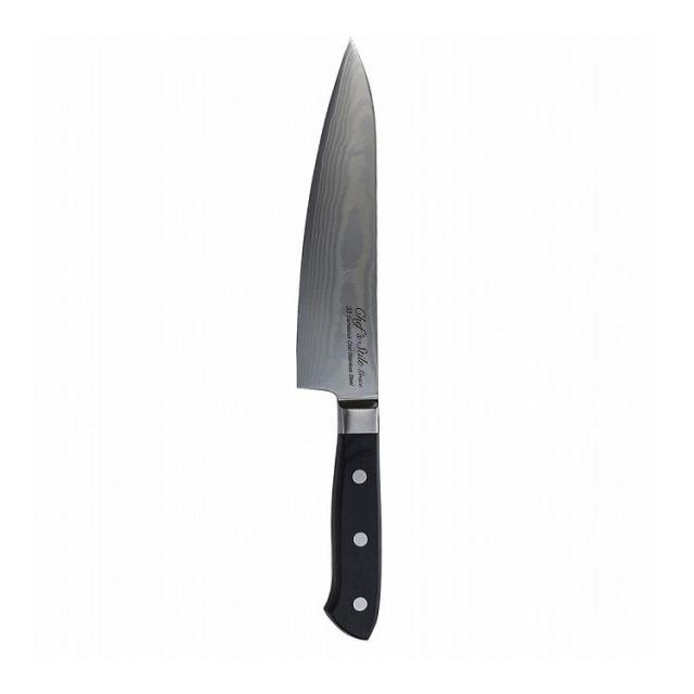 パール金属 包丁 牛刀 ダマスカス 33層 木柄 180mm FN-104 シェフズスティーレ グレース【送料無料】