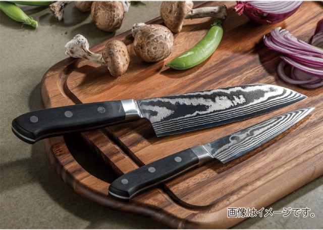 関兼常 AUS-10シリーズ 兼常作 モリブデン鋼 口金付黒合板柄 三徳 KC