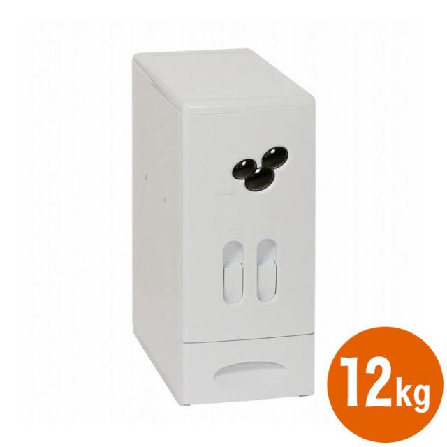 ベストコ 米びつ 12kg 計量機能 スリム 無洗米対応 日本製 オフホワイト MA-3901 ハイザー【送料無料】の通販は