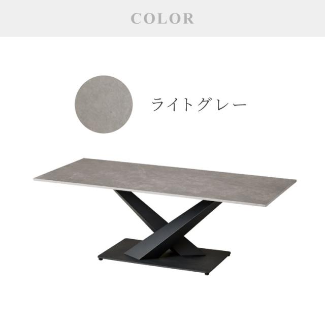 セラミック センターテーブル 幅120 奥行55 テーブル ローテーブル モダン セラミックテーブル 耐水 耐熱 白 艶消し 傷がつきにくい マット調 おしゃれ グレー(代引不可)【送料無料】_1