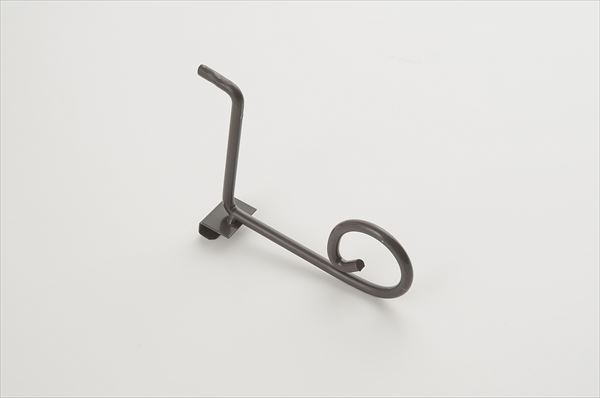 突っ張り壁面カーリーデザインラダーラック 幅90cm ブラウン色(代引不可)【送料無料】_7
