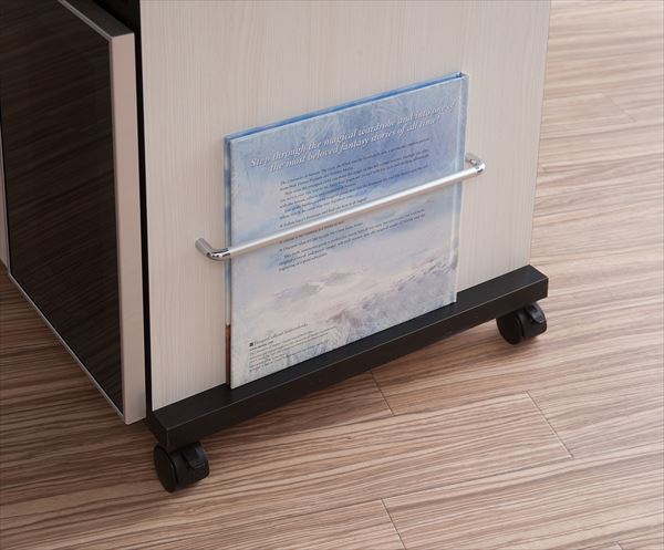 日本製 完成品 バタフライ カウンター テーブル ホワイトウォッシュ 白 天然木 おしゃれ 幅119.5 119.5幅 収納 バタフライワゴン 北欧(代引不可)【送料無料】_6