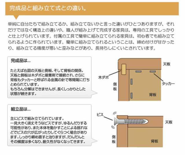 日本製 完成品 大川家具 スタイリッシュ デザイン カウンター下 収納