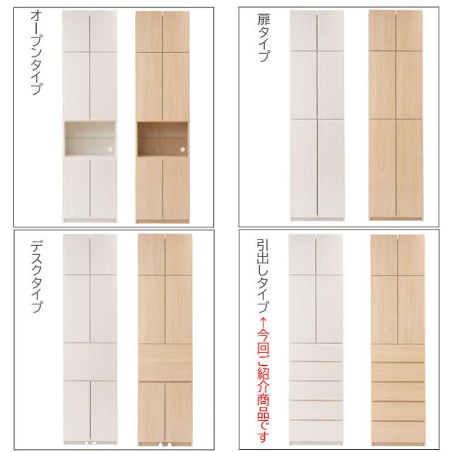 日本製 完成品 壁面 薄型 ランドリーラック 引出しタイプ ホワイト 白 完成品 地震 つっぱりラック 突っ張り チェスト ハイタイプ 木目調 木製 おしゃれ アンティーク 北欧 国産 引き出し 収納(代引不可)【送料無料】_5