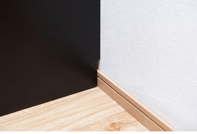 BK-club A4が入る薄型カウンター下収納 幅120cm 奥行34cm 高さ86.5cm キャビネット 完成品 日本製 スタイリッシュブラック 引出しタイプ 薄型 カウンター下収納 キッチン キッチン収納(代引不可)【送料無料】_4