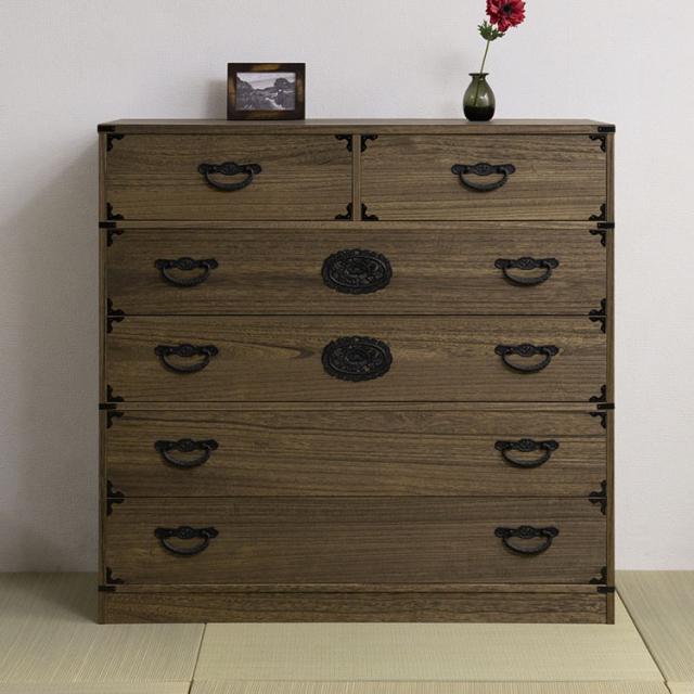 【レトロ】桐箪笥 ② 昭和レトロ 桐タンス 新 デザイン