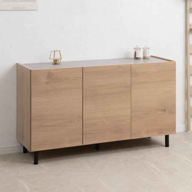 脚付キャビネット 幅118 北欧タイプ 完成品 北欧 本収納 ブックラック オープン棚 シンプル リビングボード キャビネット ラック 日本製(代引不可)【送料無料】