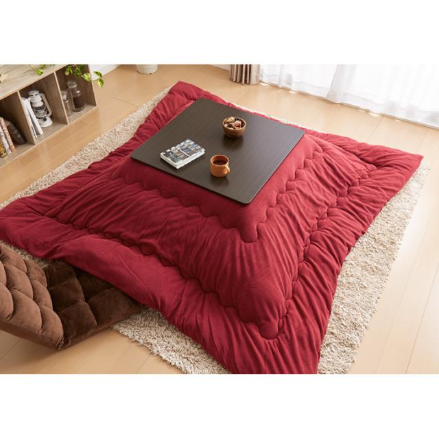 選べる12色 こたつ布団 正方形 185×185cm フリース 抗菌防臭加工