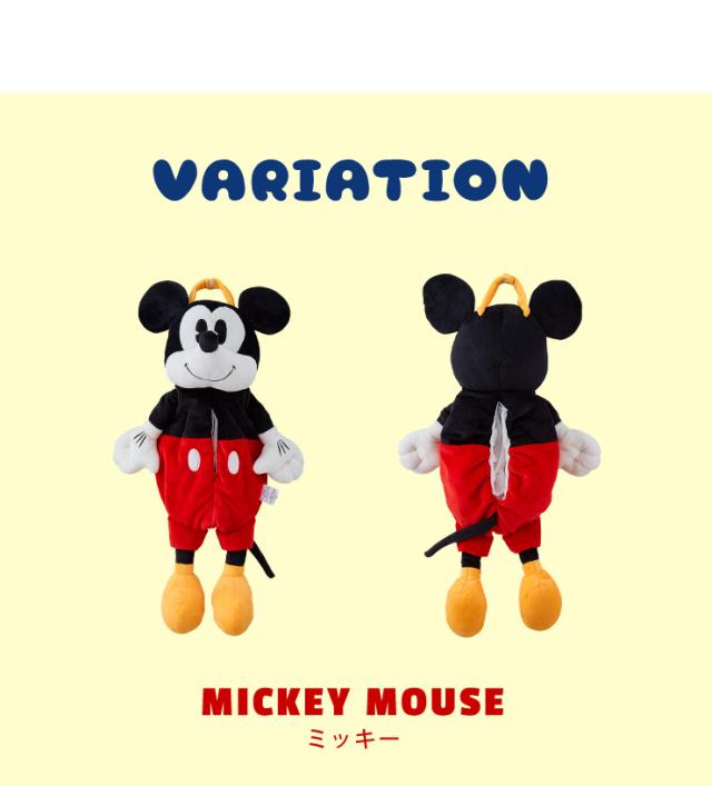 ディズニーティッシュボックスカバー ＆ミッキー・ミニー ぬいぐるみ ディズニーランドのキャラクターティシュボックスカバー(ケース) -