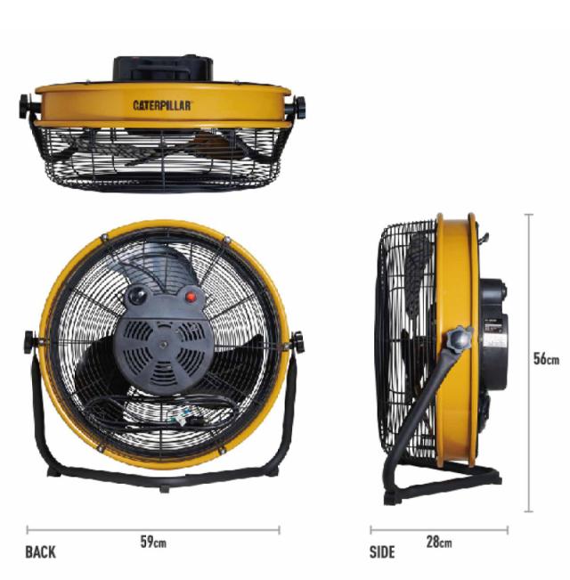 CAT フロアーファン サーキュレーター 工業扇風機 床置式 キャタピラー
