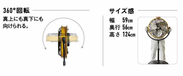 【限定おまけ付き】 CAT 工場扇 サーキュレーター 工業扇風機 床置式 キャタピラー社 フロアファン ハイパワー 大型 45cm スタンドタイプ