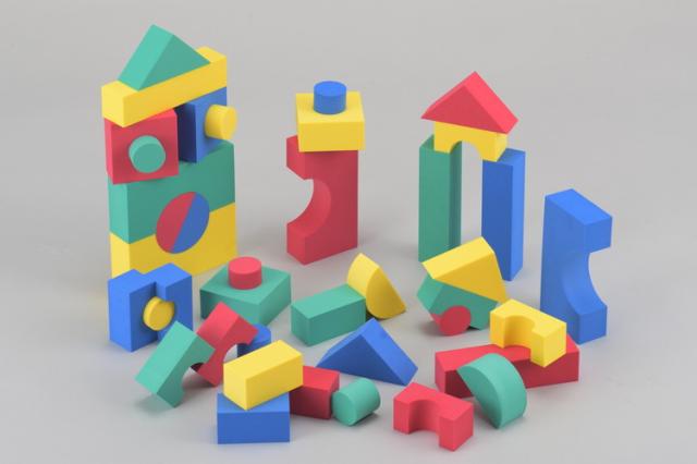 つみき ソフトブロック カラフル 40ピースセット おもちゃ ベビー