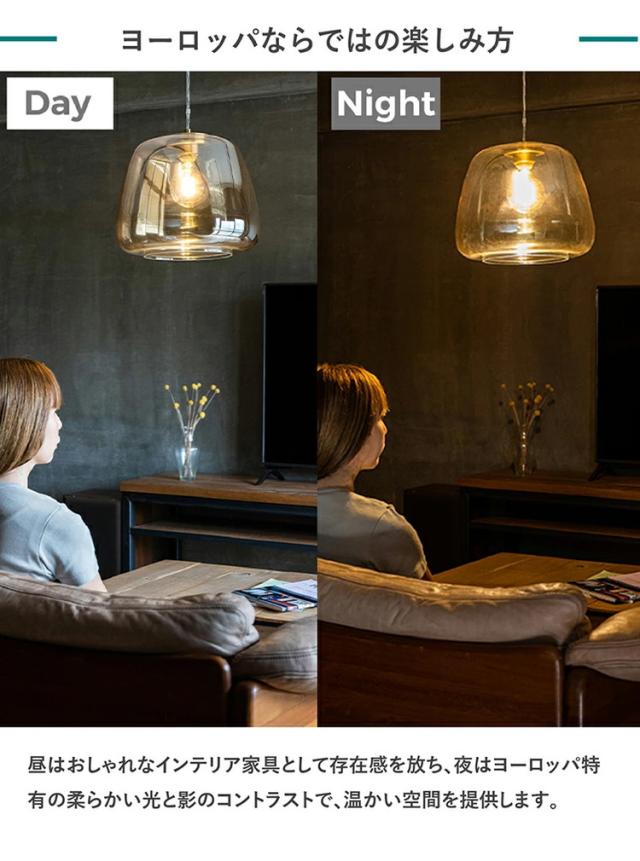EGLO ペンダントライト ガラス おしゃれ 北欧 ダイニング 照明 キッチン ダクトレール LED 電球対応 照明器具 間接照明 天井照明 EGLO ALBARINO 35cm 204281J 電球別売(代引不可)【送料無料】_6
