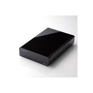 エレコム HDD USB3.0対応外付けハードディスク/2TB/ブラック ELD-CED020UBK【送料無料】