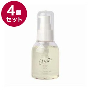 【単品4個セット】 ママバターWITH フェイス&ボディオイル 保湿成分 深く潤い 乾燥 オイル マッサージ モイスチャー フェイス ボディ ママバター ウィズ【送料無料】