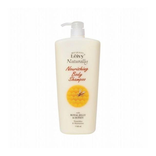 【単品8個セット】 レイヴィー ボディシャンプー ローヤルゼリー エキス&ハチミツ 1150ml ボディソープ 大容量【送料無料】