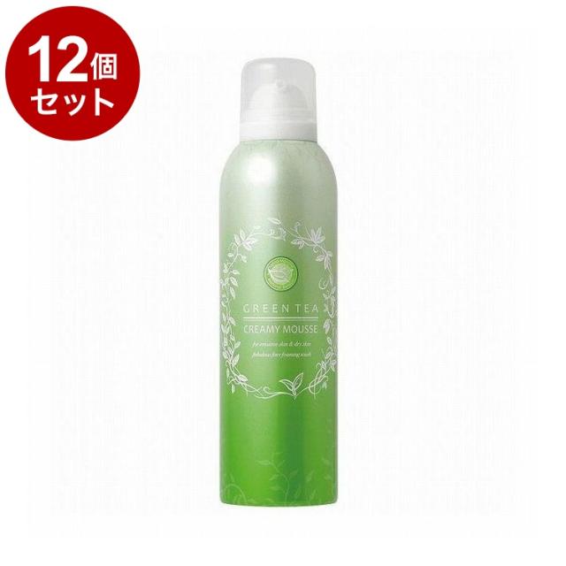 【単品12個セット】Santa Marche サンタマルシェ クリーミームース 220g 洗顔 泡洗顔 スキンケア【送料無料】