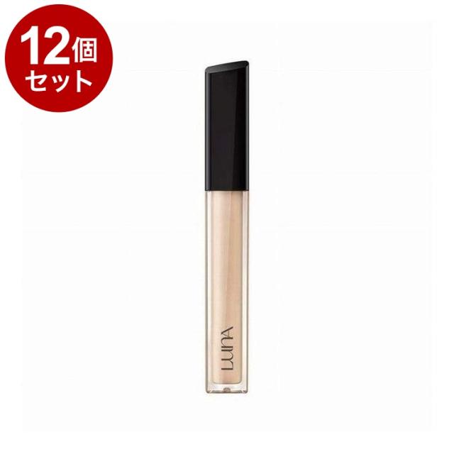【単品12個セット】 LUNA(ルナ) ロングラスティングチップ コンシーラー / 01 バニラ 韓国コスメ 韓国 コンシーラー カバー ベースメイク 化粧下地 ハイカバー チップタイプ【送料無料】 ベースメイク・メイクアップ