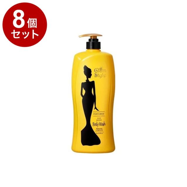 【単品8個セット】 レイヴィー グラムスタイル ボディシャンプー ウードウッド 1000ml アクシス 保湿 ボディケア ボディソープ Leivy【送料無料】