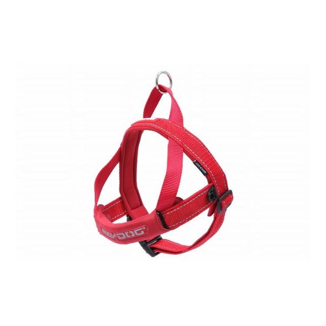 イージードッグ EZ クイックハーネス M レッド【送料無料】