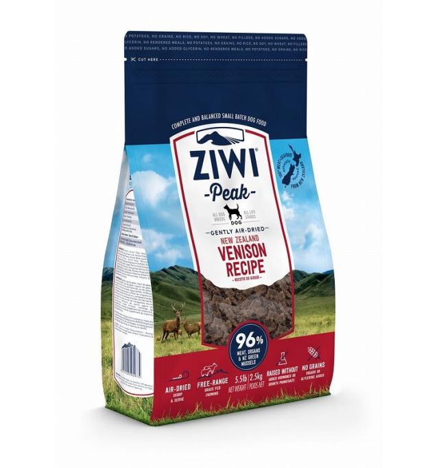 ジウィピーク エアドライ ドッグフード ベニソン 2.5kg ZIWI