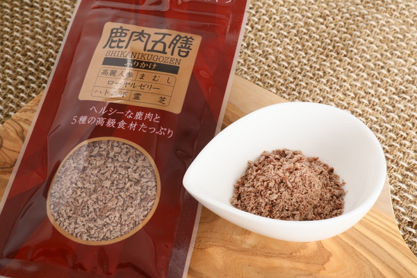 【4個セット】 オリエント商会 鹿肉五膳 ふりかけ 200g【送料無料】