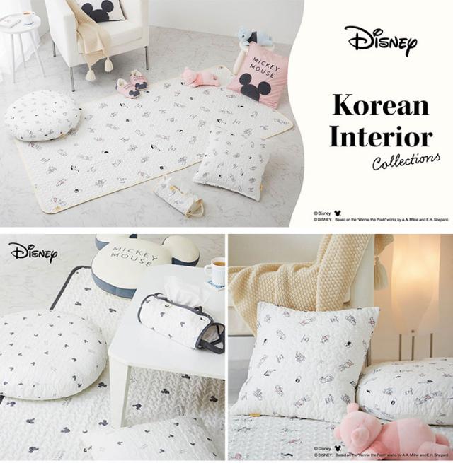 ディズニー クッションカバー 45×45cm イブル 韓国インテリア ミッキー