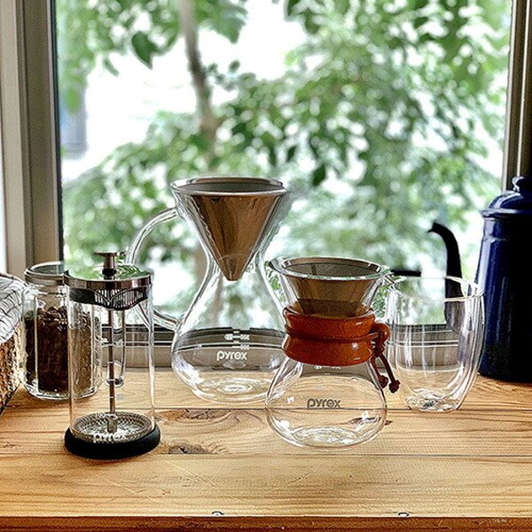 パール金属 PYREX コーヒーサーバー800ml ステンレスフィルター付き CP-8536【送料無料】 コーヒーサーバー