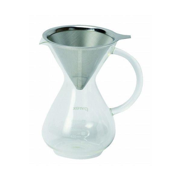 パール金属 PYREX コーヒーサーバー800ml ステンレスフィルター付き CP-8536【送料無料】 コーヒーサーバー