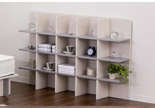 ヘッドボード シェルフ 飾り棚 幅97cm パイン集成材 ヘッドボード シェルフ 飾り棚 幅97cm パイン集成材 □本日クーポン5