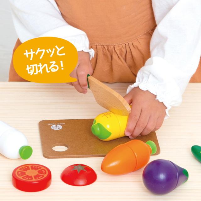 WOODY PUDDY - はじめてのおままごと サラダセット 他の通販 by チュンP s shop ウッディプッディなら