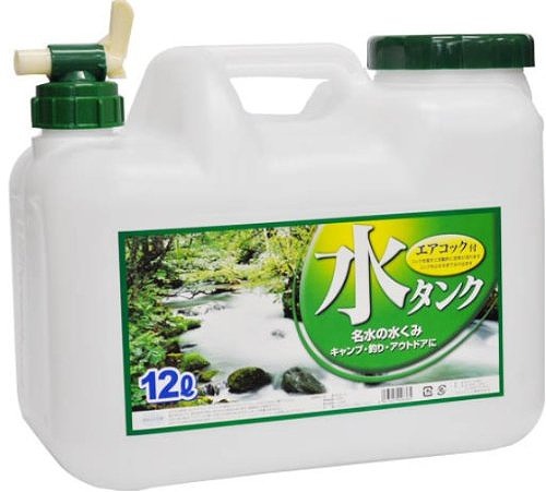 プラテック BUB水缶 12L コック付き【送料無料】