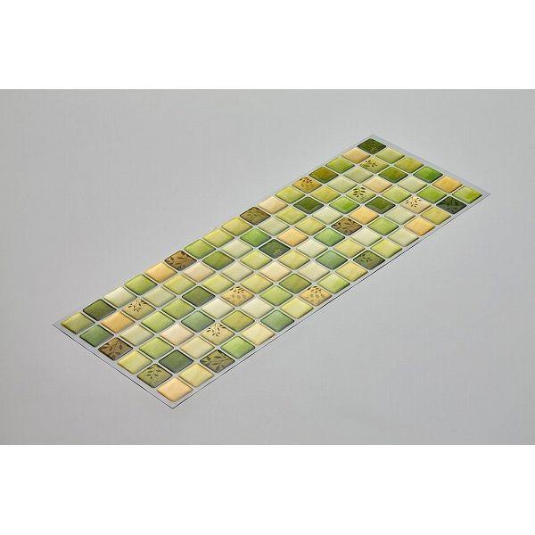 タイル シール モザイクタイルシール クリアグリーン Diy 壁紙 シート 送料無料 の通販はau Pay マーケット リコメン堂インテリア館