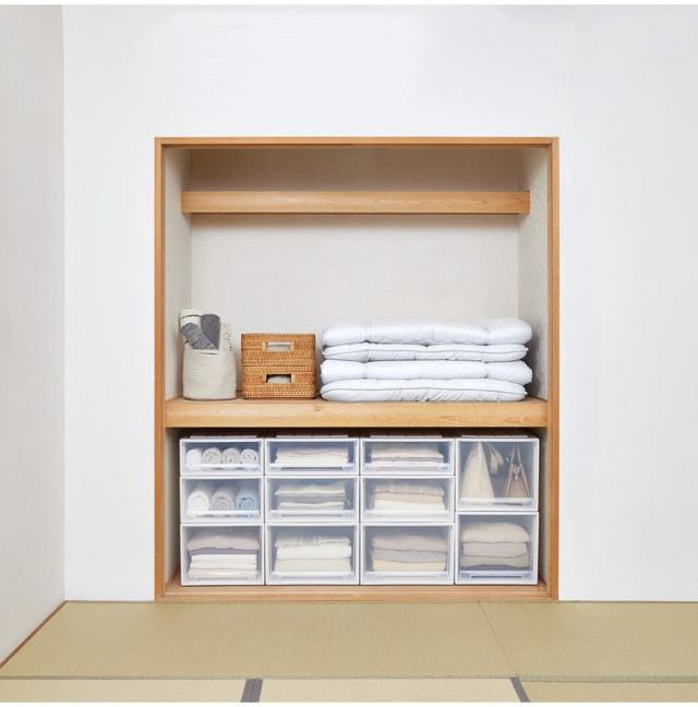 【5個セット】 【2025年新作】 天馬 収納ケース Fits フィッツケース 53-39M WC(ホワイトクリア)【送料無料】