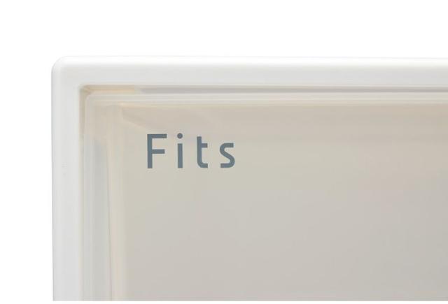 【5個セット】 【2025年新作】 天馬 収納ケース Fits フィッツケース 53-39M WC(ホワイトクリア)【送料無料】