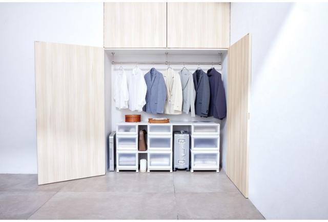 【4個セット】 【2025年新作】 天馬 収納ケース Fits フィッツケース アドバンス 55-35S WC(ホワイトクリア)【送料無料】_6