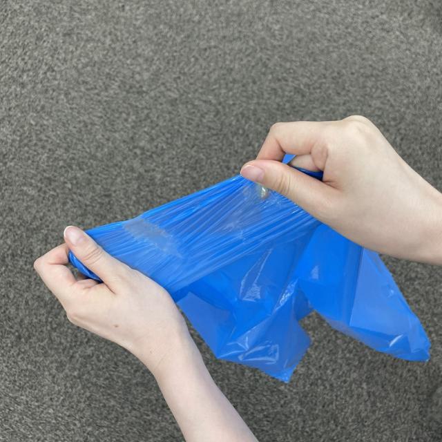 【10個セット】 メタロセン配合ポリ袋 青 30L 平袋 BM31引っ張り強度に優れた、低密度ポリエチレンポリ袋です【送料無料】_1