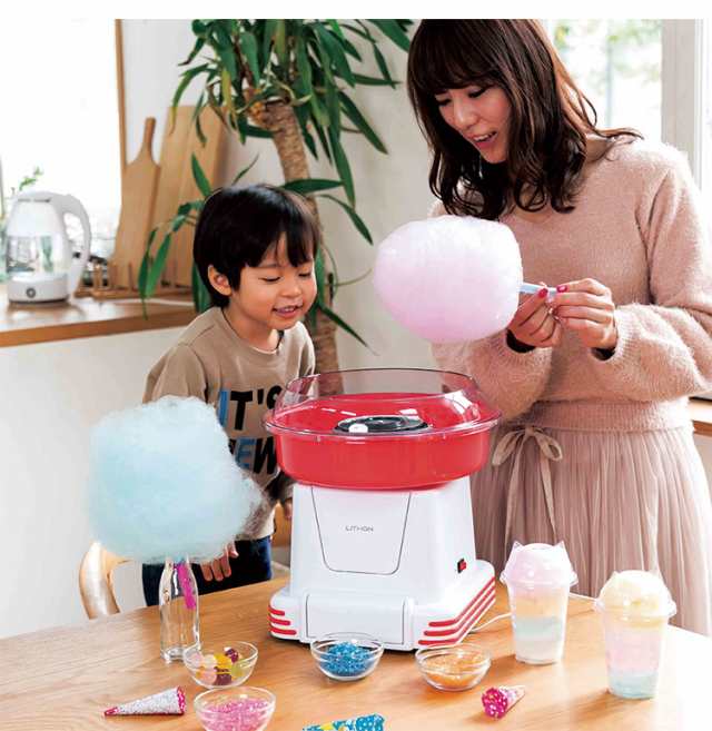 わたあめ屋さん KDCC-006R わたあめメーカー わたがし機 COTTON CANDY MAKER アメ玉 わたあめ 簡易わたあめ機【送料無料】の通販はau  PAY マーケット - リコメン堂 | au PAY マーケット－通販サイト