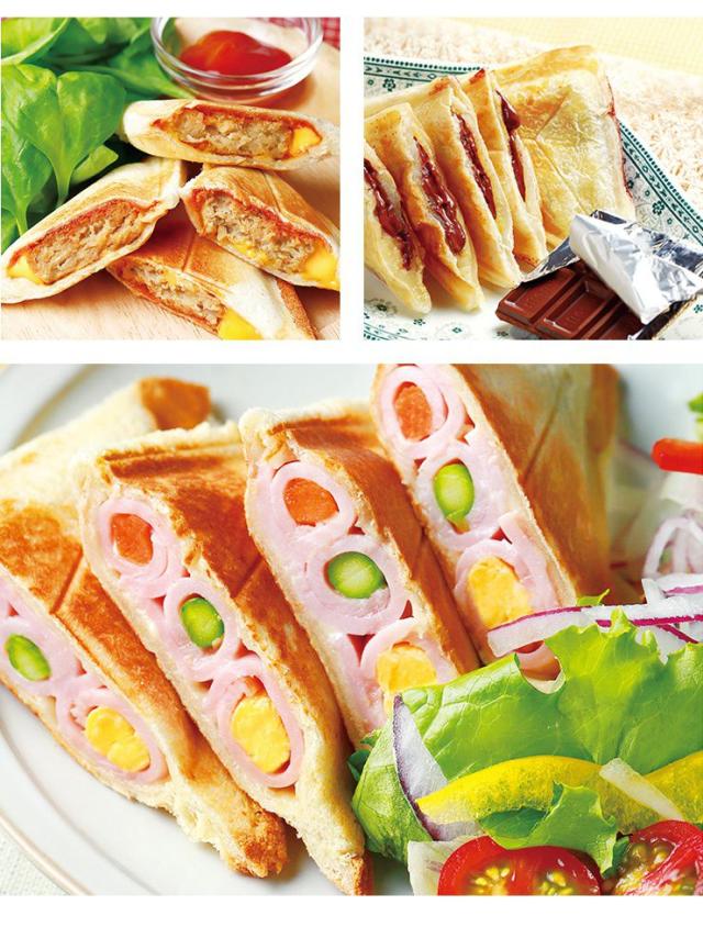 Wホットサンドメーカー ブラック 両面焼き 食パン プレスサンドメーカー ホットサンド パン焼き 朝食 サンドウィッチ Kdhs 012b 送料無 の通販はau Pay マーケット リコメン堂