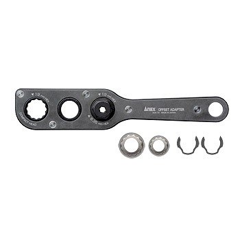兼古製作所 ANEX(アネックス) オフセットアダプターソケットセットS1 AOA-19A1【送料無料】 6,574円