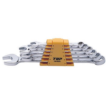トップ工業 TOP(トップ) コンビネーションレンチ CW-6000 6丁組セット【送料無料】の通販は 4,848円