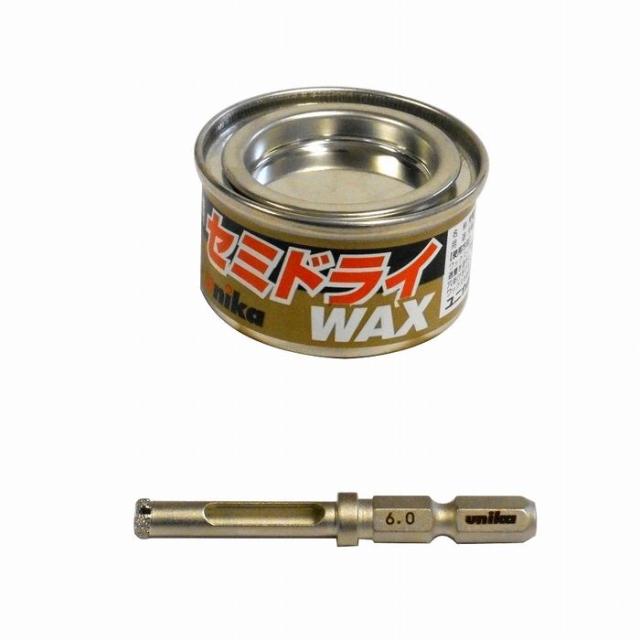 ユニカ 充電ダイヤコアドリル セミドライ6.0mm DJW 6.0×60S【送料無料】の通販は 5,520円