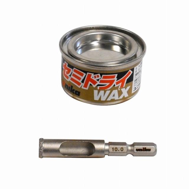 ユニカ 充電ダイヤコアドリル セミドライ10.0mm DJW 10.0×60S【送料無料】の通販は 5,217円
