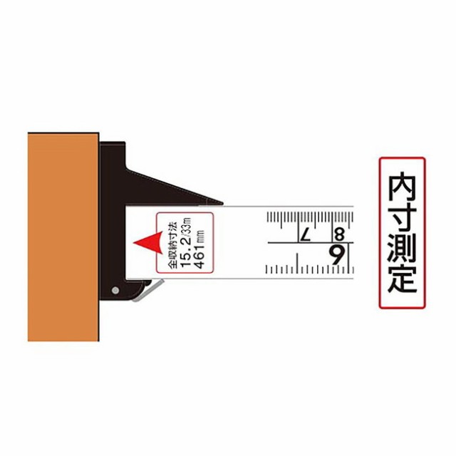 シンワ測定 3倍尺のび助一方向式12尺併用目盛 C 65193【送料無料】の通販は